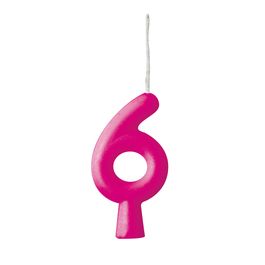 Vela Clear N.º 6 Rosa
