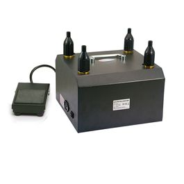 Inflador Elétrico 4 Bicos Liso Preto