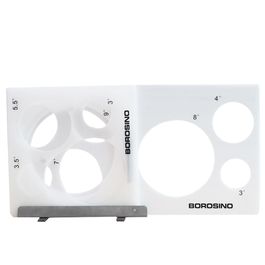 Medidor De Balão Liso Branco