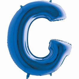Metalizado Letra G Azul