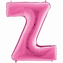 Metalizado Letra Z Pink