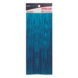 Cortina Slim Holográfico Azul