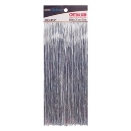 Cortina Slim Holográfico Prata