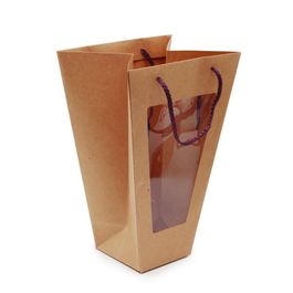 Sacola Com Visor Liso Kraft