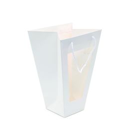 Sacola Com Visor Liso Branco