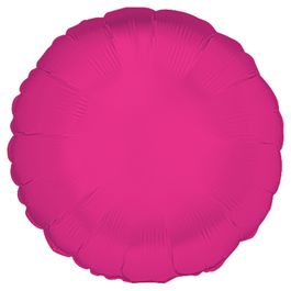 Metalizado Redondo Liso Magenta
