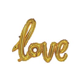 Metalizado Formato Especial Love Script Gold