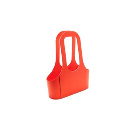 Caixa Com Alca Liso Vermelho