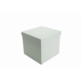 Caixa Quadrada Liso Branco