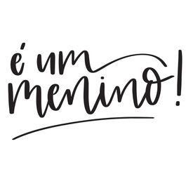 Lettering Transfer P/Balão E Um Menino Preto