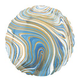 Metalizado Formato Especial Marble Liso Azul