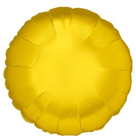 Metalizado Redondo Econômico Liso Ouro