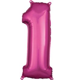 Metalizado Número N.º 1 Pink
