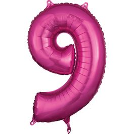 Metalizado Número N.º 9 Pink