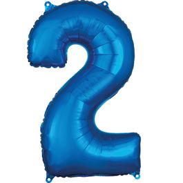 Metalizado Número N.º 2 Azul