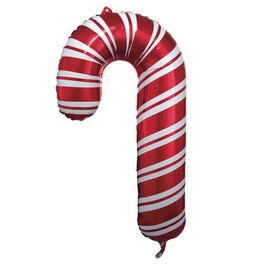 Balão Metalizado Super Shape Candy Cane