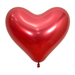 Latex Coração Reflex Vermelho