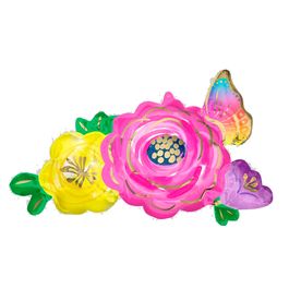 Metalizado Formato Especial Super Shape Flores Do Campo