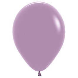 Látex Redondo Pastel Dusk Liso Lavanda