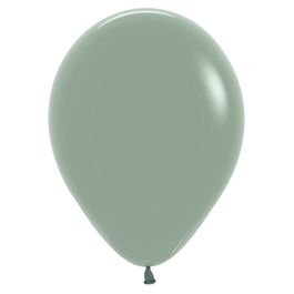 Látex Redondo Pastel Dusk Liso Verde Laurel