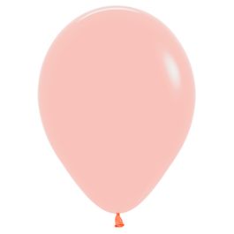 Balão Latex Redondo Pastel Matte Melão Colorido