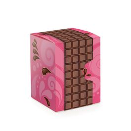 Caixa com Luva Delicia Pink