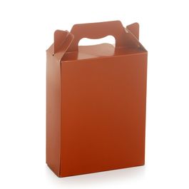 Caixa Maleta Retangular Vertical Ferrugem