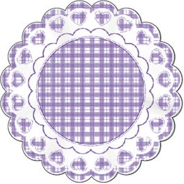 Poli Redondo Charm Roxo