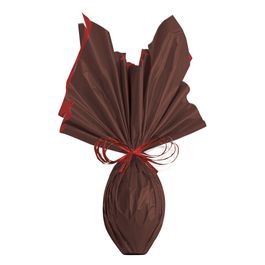Folha Double Face Liso Opacque Vermelho / Marrom