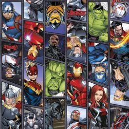 Folha Licenciada Vingadores Ultimato Colorido