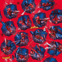 Folha Licenciada Spider Man Teia Colorido
