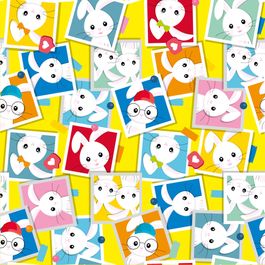 Folha Metal Mural De Pascoa Amarelo