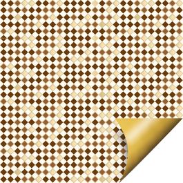 Folha Double Face Crystal Marfim