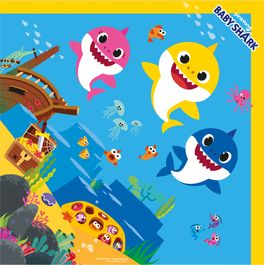 Express Baby Shark Colorido