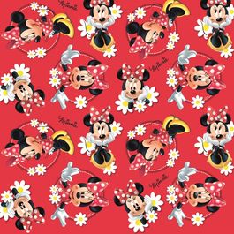Saco para Presente Perol Minnie Spring Colorido