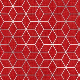 Saco para Presente Soft Color Cubo Vermelho