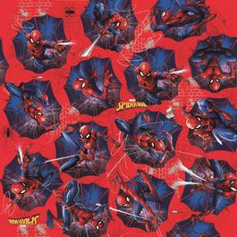 Saco para Presente Perol Spider Man Teia Colorido