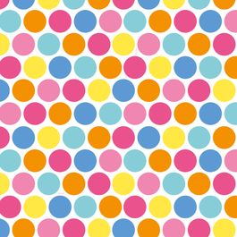 Saco para Presente Metal Poa Cores Colorido