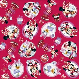 Saco para Presente Perol Minnie Colorido