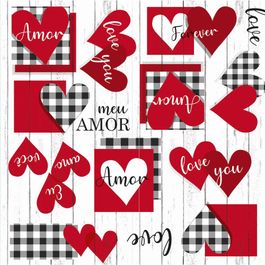 Saco para Presente Perol Meu Amor Colorido