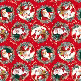 Saco para Presente Metal Noel Boas Festas Colorido