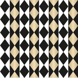 Saco para Presente Perol Bianco Preto / Branco / Ouro