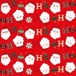 Saco P/Presente Metal Noelito Vermelho