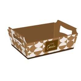 Cesta De Cartão Milis Colorido