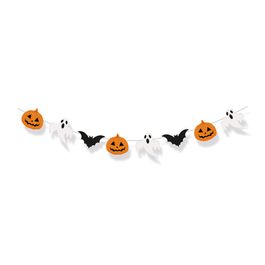 Faixa Decorativa Eva Com Glitter Scary Night Colorido