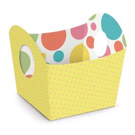 Cestinha Candy Colors Amarelo
