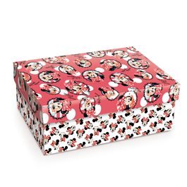 Caixa Rígida Retangular Alta Minnie Charm Colorido