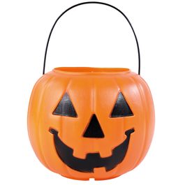 Baldinho Abóbora Happy Halloween