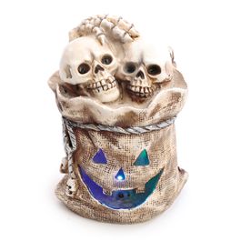 Enfeite Decorativo Crânios Noite do Terror