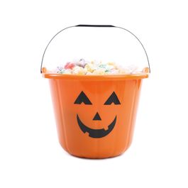 Baldinho Halloween Laranja